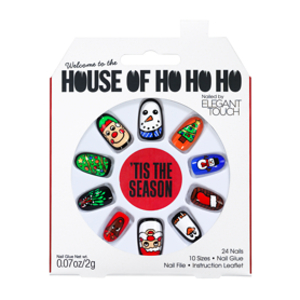 Elegant Touch House of Holland Christmas Nails 