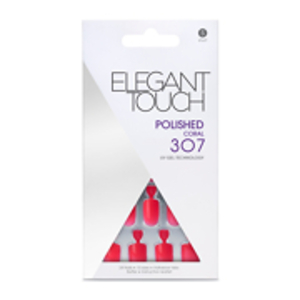 Elegant Touch Polished Nails - Coral 307