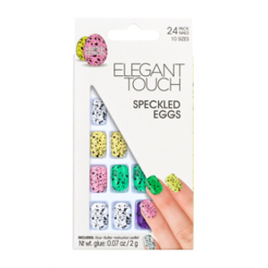 Elegant Touch Speckled Eggs Limited Edition False Nails