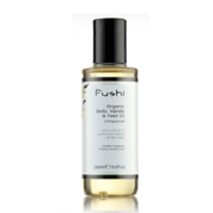 Fushi Organic Body Hands & Feet Massage Oil 150ml