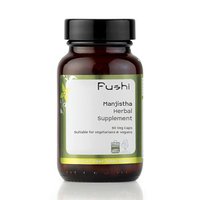 Fushi Organic Manjishta Herbal Supplement 60 Capsules