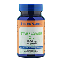 Higher Nature High Potency Starflower Oil 1000mg Capsules