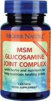 Higher Nature MSM Glucosamine Joint Complex Tablets