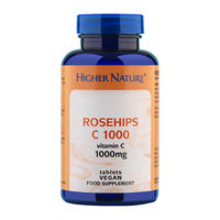 Higher Nature Rosehips C Vitamin C 1000mg Tablets