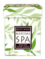 Himalaya Maroma Spa Palm Wax Votive Candle - Quiet Mind