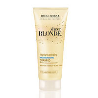John Frieda Sheer Blonde Highlight Activating Moisturising Shampoo for Lighter Blondes 50ml