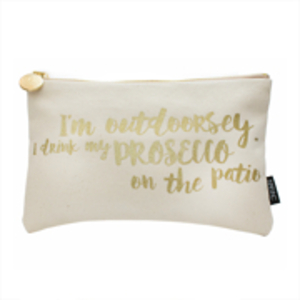 NAILSINC Slogan Cosmetic Bag – ‘I’m outdoorsy…