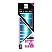 ncLA Nail Wraps - Blue Lagoon