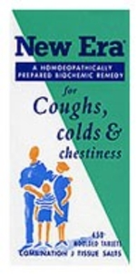 New Era Combination Remedies J - Coughs,  Colds & Chestiness 450 Tablets