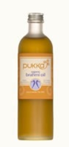 Pukka Organic Massage Oil - Brahmi Mind Oil for Head Massage 200ml