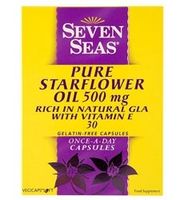 Seven Seas Pure Starflower Oil 500mg with Vitamin E 30 Capsules