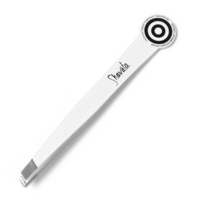 Shavata Fashion Targets Breast Cancer Tweezers - White