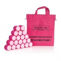 Sleep-In Rollers Mega Bounce Rollers x 20 Plus Drawstring Bag & DVD Tutorial