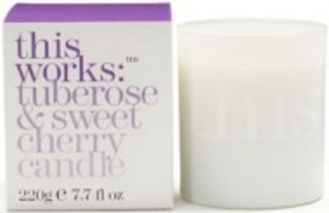 this works Tuberose & Sweet Cherry Candle 220g