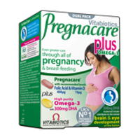 Vitabiotics Pregnacare Plus Omega-3 28 Tablets/28 Capsules Dual Pack