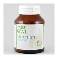 Wise Owl Milk Thistle + Kelp 60 Tablets
