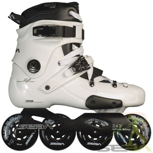 15 FR1 80 Inline Skates - White