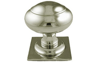 Centre Door Knob 73 mm - Polished Brass Lacquered