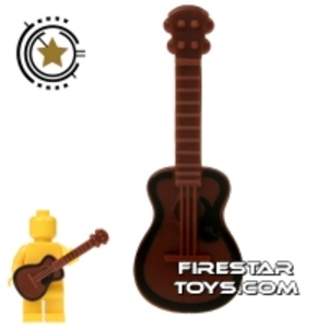 BrickForge - Brown Acoustic Guitar - Black Border