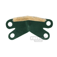 Custom Design Cape - Hood - Fur Lined - Forest Green