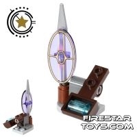 Custom Mini Set - Star Wars Gungan Missile Launcher and Shield
