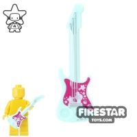 LEGO - Electric Guitar - Aqua and Magenta