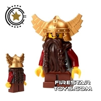 LEGO Castle Fantasy Era - Dwarf - Brown Beard