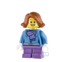 LEGO City Mini Figure - Christmas Train Ride Passenger