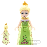 LEGO Disney Princess Minifigure Frozen Elsa Lavender Dress