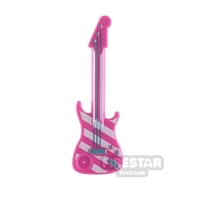 LEGO Electric Guitar with Stripes