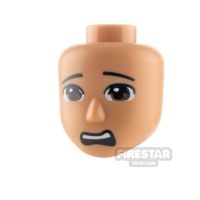 LEGO Friends Minifigure Head Scared Open Mouth