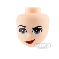 LEGO Friends Minifigure Heads Red Lips