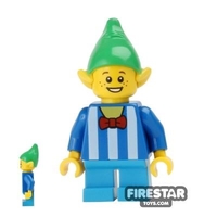 LEGO Holiday Mini Figure - Elf - Striped Top and Bow Tie