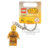 LEGO Key Chain Star Wars C-3PO Detailed Torso