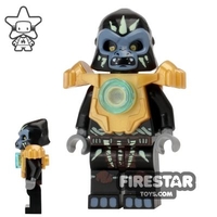 LEGO Legends of Chima Mini Figure - Gorzan - Pearl Gold Heavy Armour