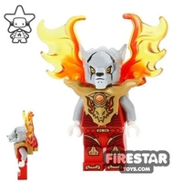 LEGO Legends of Chima Mini Figure - Worriz - Flame Wings