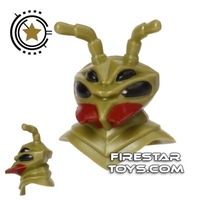 LEGO Mini Figure Heads - Galaxy Squad - Mantizoid