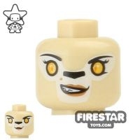 LEGO Mini Figure Heads - Lion - Li
