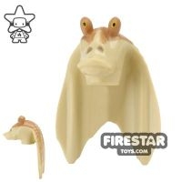 LEGO Mini Figure Heads - Star Wars Gungan - Jar Jar Binks