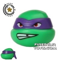 LEGO Mini Figure Heads - Teenage Mutant Ninja Turtles - Donatello Bared Teeth