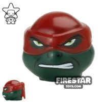 LEGO Mini Figure Heads - Teenage Mutant Ninja Turtles - Raphael Bandana