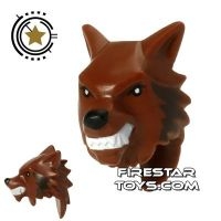 LEGO Mini Figure Heads - Werewolf