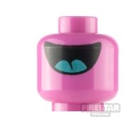 LEGO Minifigure Head Alien Large Mouth Half and Fully Open