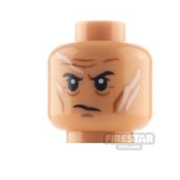 LEGO Minifigure Head Brow Furrows and White Scars