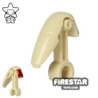 LEGO Minifigure Head Star Wars Battle Droid Red Insignia