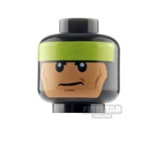 LEGO Minifigure Heads Batman Determined / Gas Mask