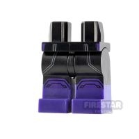 LEGO Minifigure Legs Dark Purple Boots