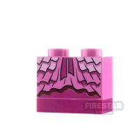 LEGO Minifigure Legs Dress Ruffles with Ribbon