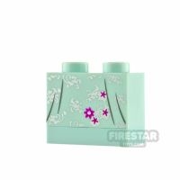 LEGO Minifigure Legs Floral Dress