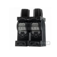 LEGO Minifigure Legs War Machine Silver Armour Plates